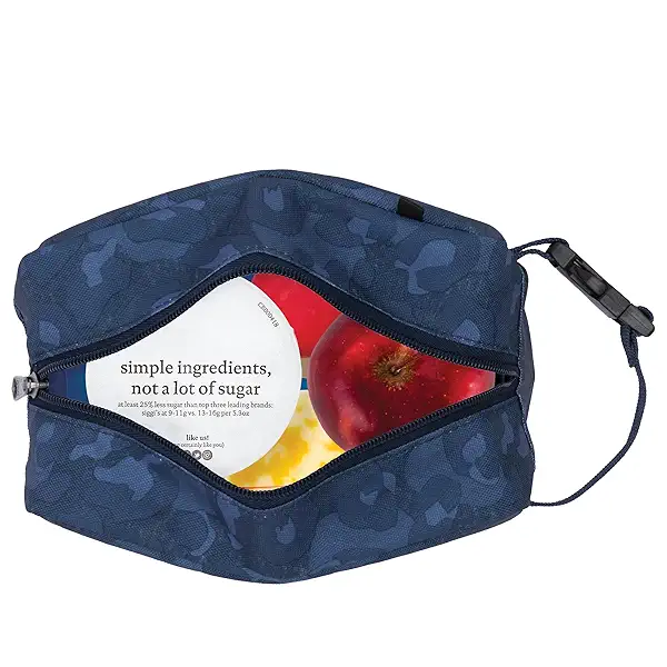 Leopard Navy Freezable Snack Box 6