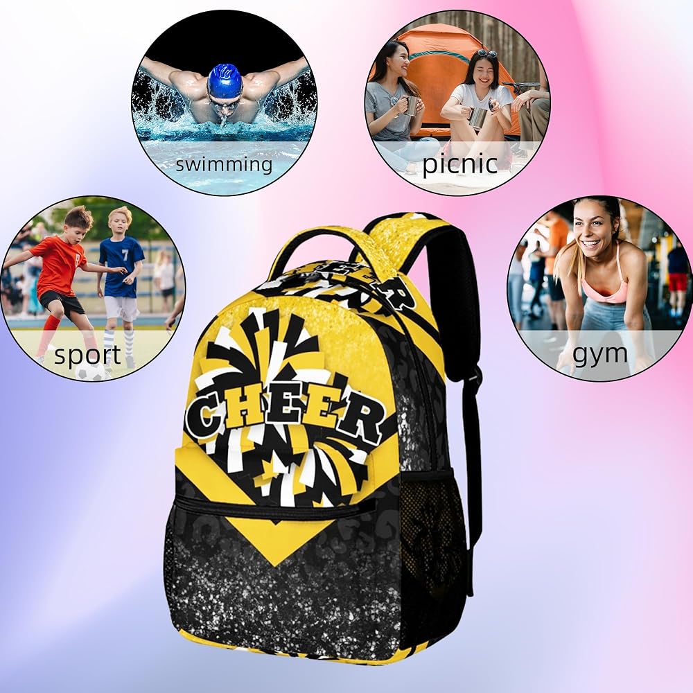 Amazon.com: HJKLONE Cheerleader Gifts Backpack 17 display picture 1