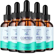 5 Pack Cortexi Drops, Cortexi Ear Health Support with All Natural Ingredients, Advanced Formula Health and Wellness Support Supplement with Maximum Strength Multivitamins Support 150 Servings