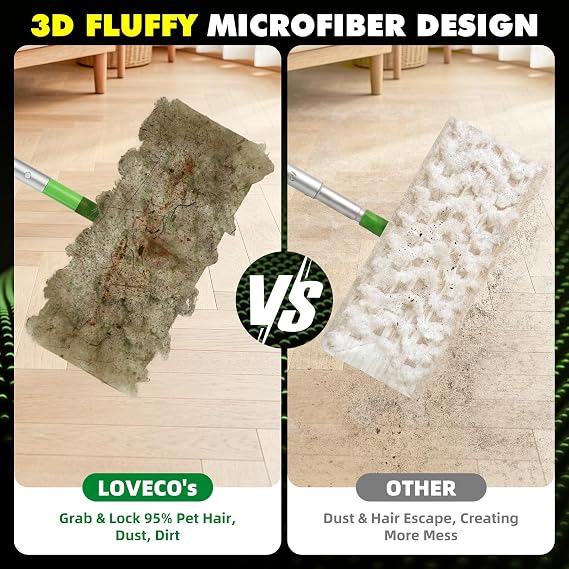 Swiffer Sweeper Mop、床掃除やペットの毛や埃の掃除用マルチサーフェスドライスイープクロス、無香料ドライパッド詰め替えペットドライスイープクロス 120枚