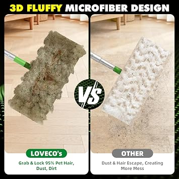 Swiffer Sweeper Mop、床掃除やペットの毛や埃の掃除用マルチサーフェスドライスイープクロス、無香料ドライパッド詰め替えペットドライスイープクロス 120枚