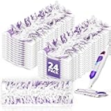 AIR U+ 24 Pack Disposable Power Mop Pads Refills for Swiffer Power Mop, Unscented 14-Layer Thickened Multi-Surface Replacement Mopping Refills Pads for Floor Surface Cleaning