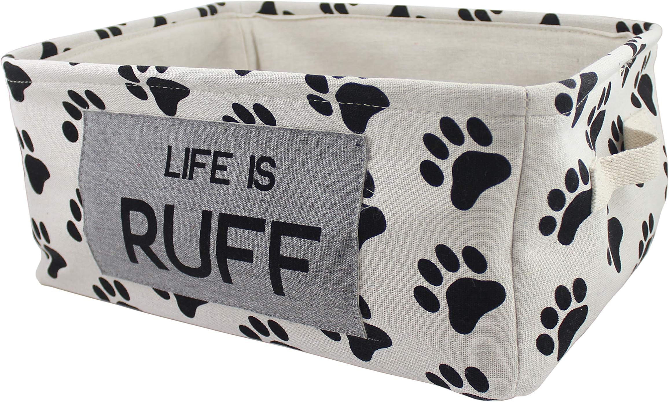Amazon.com: Winifred & Lily Pet Toy Box, Storage Bin with Handles, Pet ...
