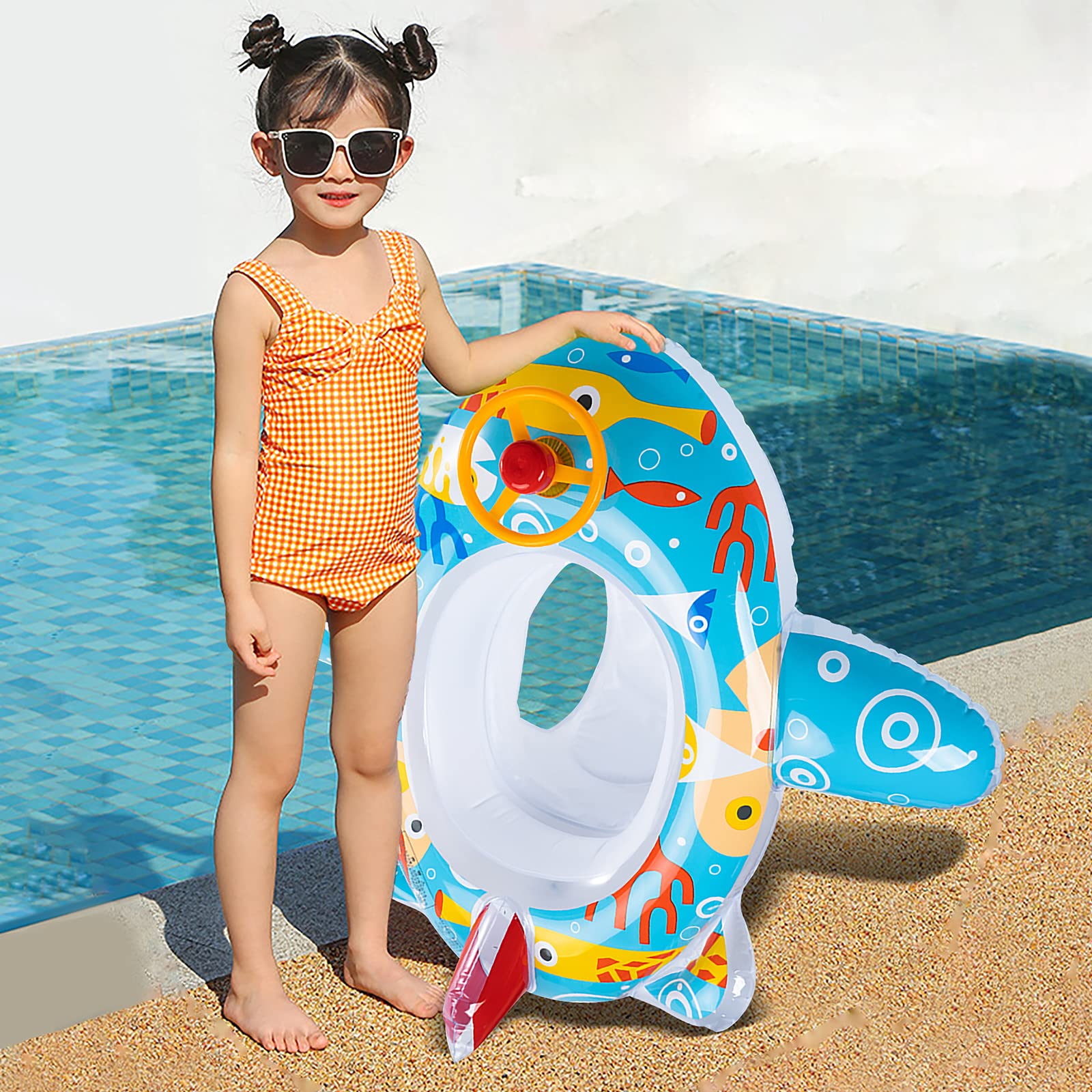 Siège Piscine Gonflable Bébé Siège De Piscine,Bébé Natation Float,Anneau De Natation Gonflable Pour Enfants De 1 5 Ansjouets Aquatiques Pour La Plage Ou La Piscine 56573654 Bouée Siège Piscine 7 Kg