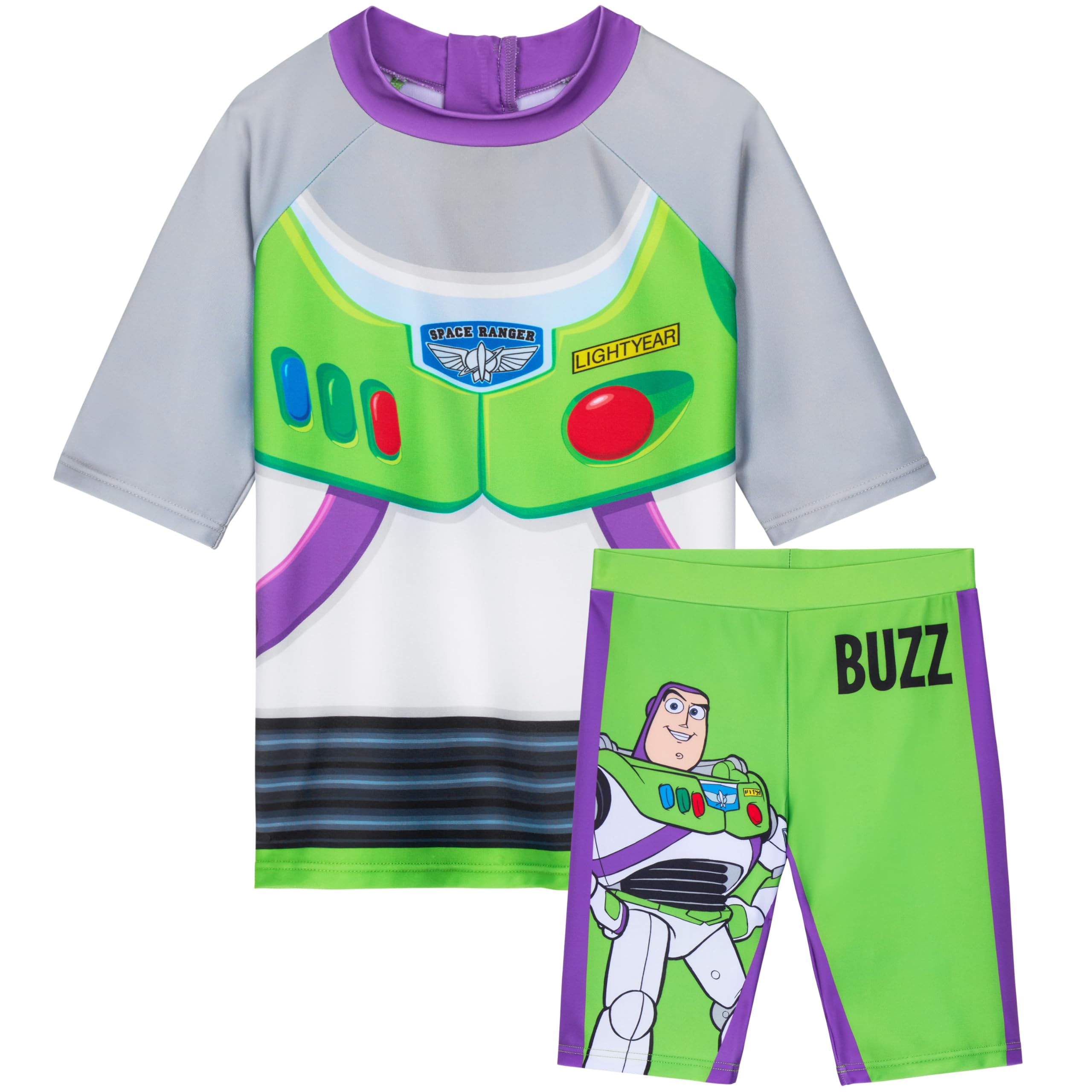 Get Trend Conjunto de Bañador Niño Bañador Natacion Bebe Set de Baño 2 Piezas con Camiseta y Pantalón OEKO-TEX STANDARD 100