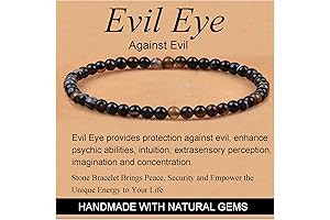 Massive Beads Evil Eye Agate - Stone of Against Evil