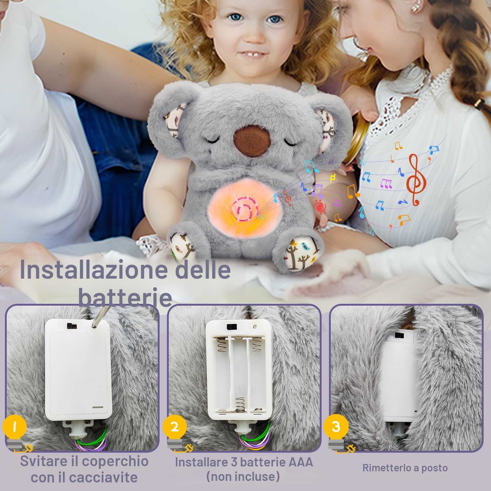 PQKL-party Peluche Che Respira