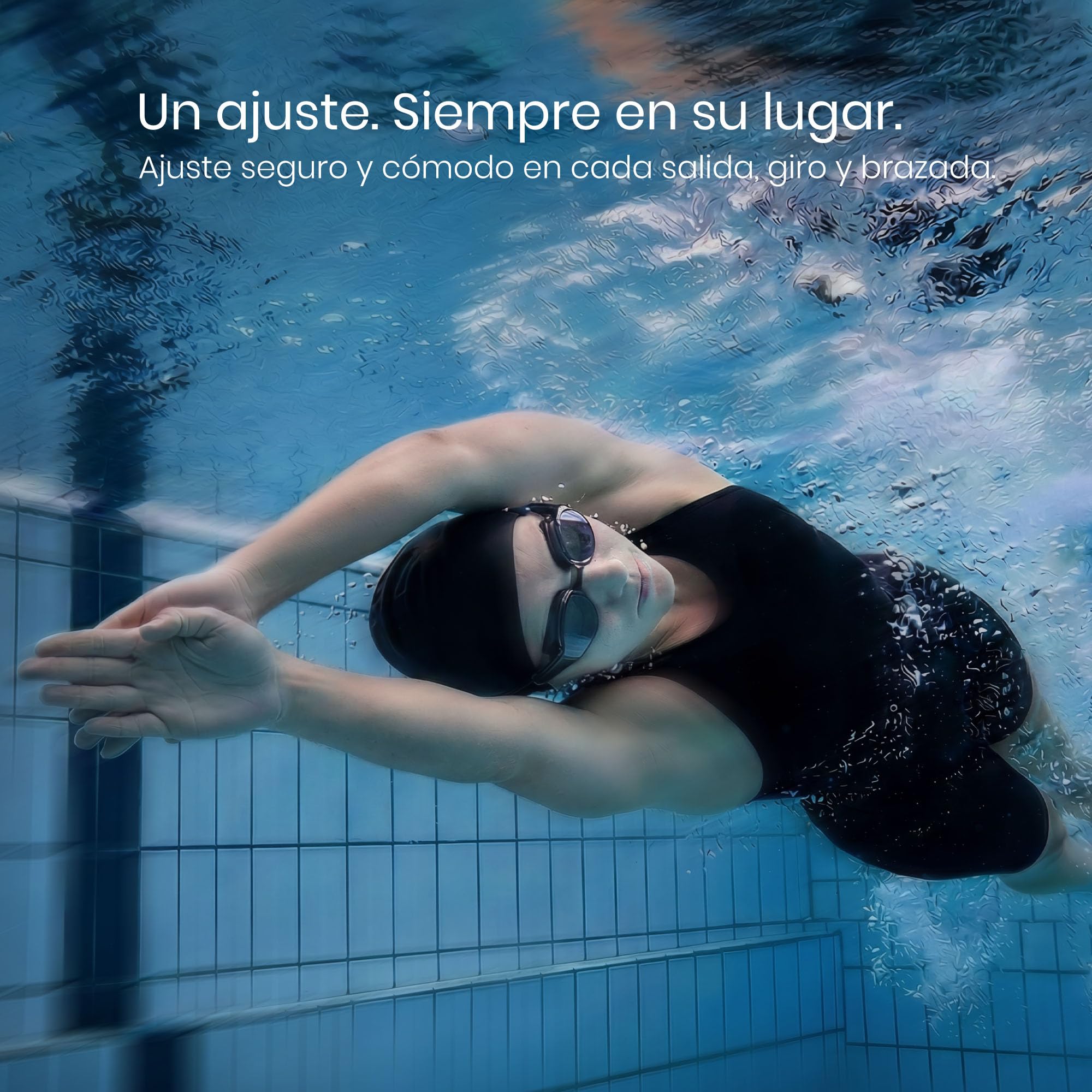 Holoswim Écouteurs de natation sous-marins Bluetooth étanches pour la natation