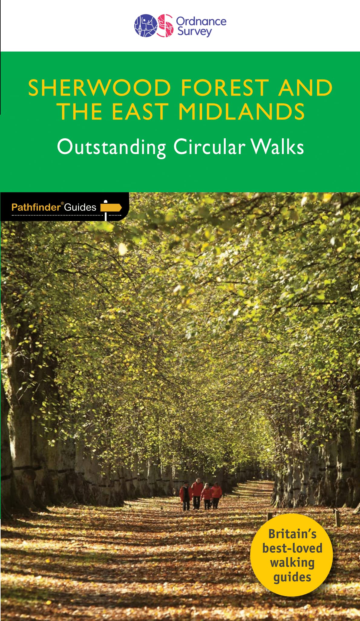 Sherwood Forest East Midlands OS Pathfinder 20 Walking Guide Book