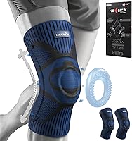 Vista 11 de NEENCA Paquete de 2 rodilleras para dolor de rodilla, rodilleras de compresión con almohadilla de gel para rótula y estabilizadores laterales