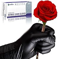 Vista 9 de Medtecs Guantes de Nitrilo Desechables – Disponibles en 200 y 2,000 piezas – Grado Médico, Clasificación Química, 4 mil, Sin Látex, Sin Polvo
