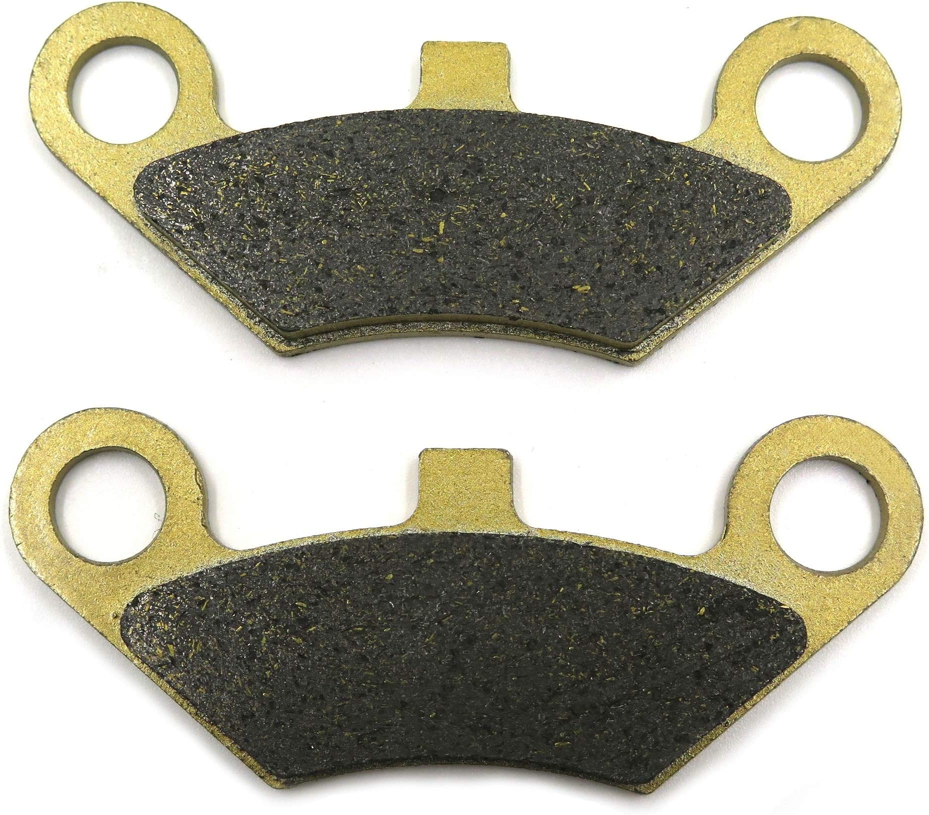 Replacement Front Brake Pads for CFMOTO CFORCE CF500 CF625-C 2011-2016 CF800-2 2012-2017 CF500AU-6L 2014-2017 CF500ATR-A 2015-2016 CF800ATR 2016 CF500AU-7L CF500AU-7S 2016-2017 Gold 2 Pack