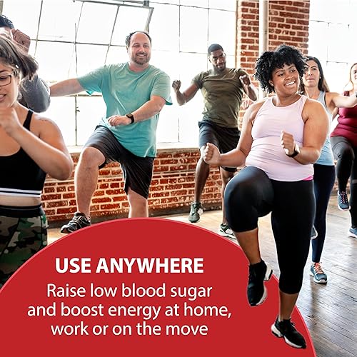 Miniatura 6 de TRUEplus Bolsa de gel de glucosa, sabor a ponche de frutas, 0.53 oz de carbohidratos de acción rápida, sin grasa, sin gluten, soporte rápido para