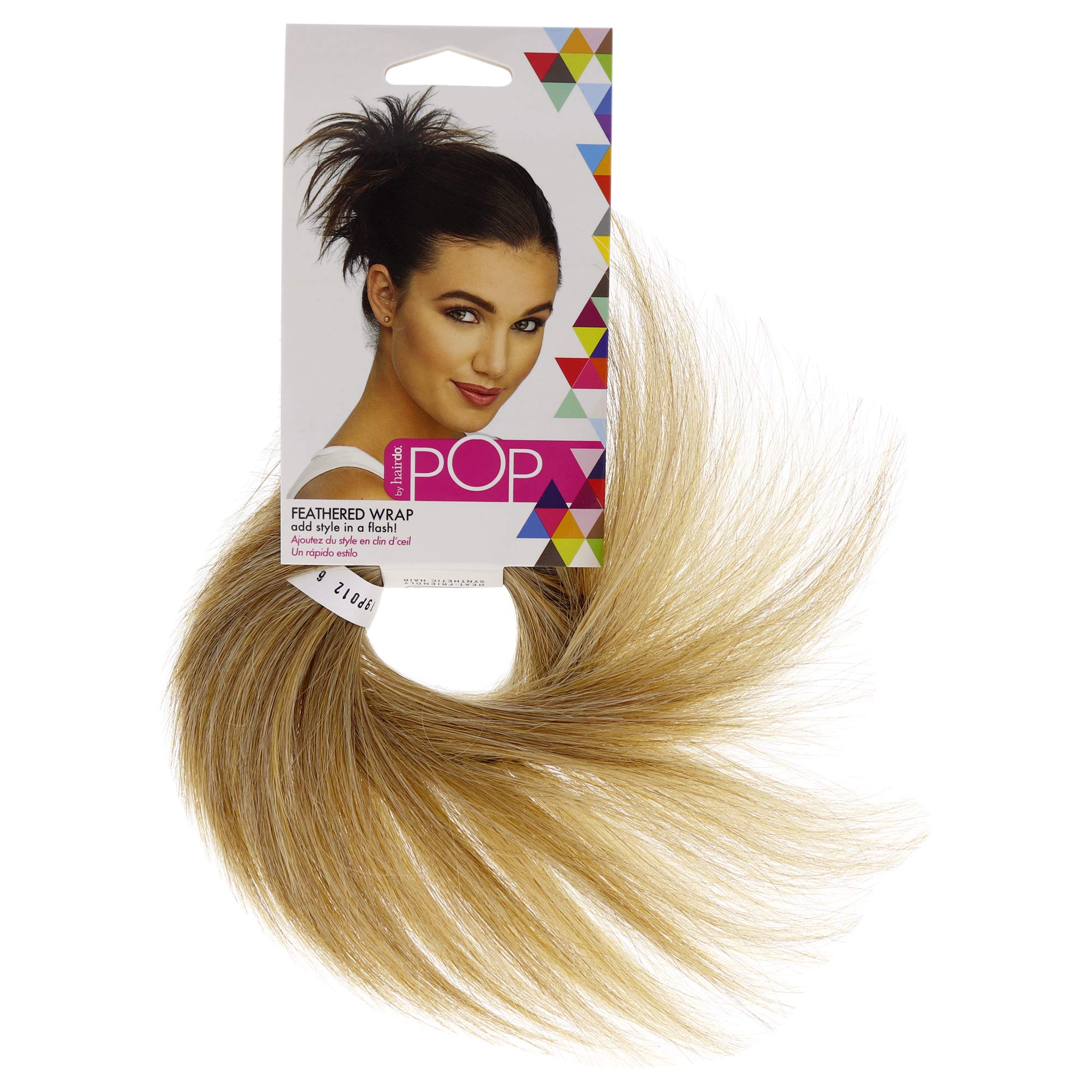 Hairdo Pop Feather Wrap, R25 Ginger Blonde R25 Ginger Blonde 1 Count (Pack of 1)