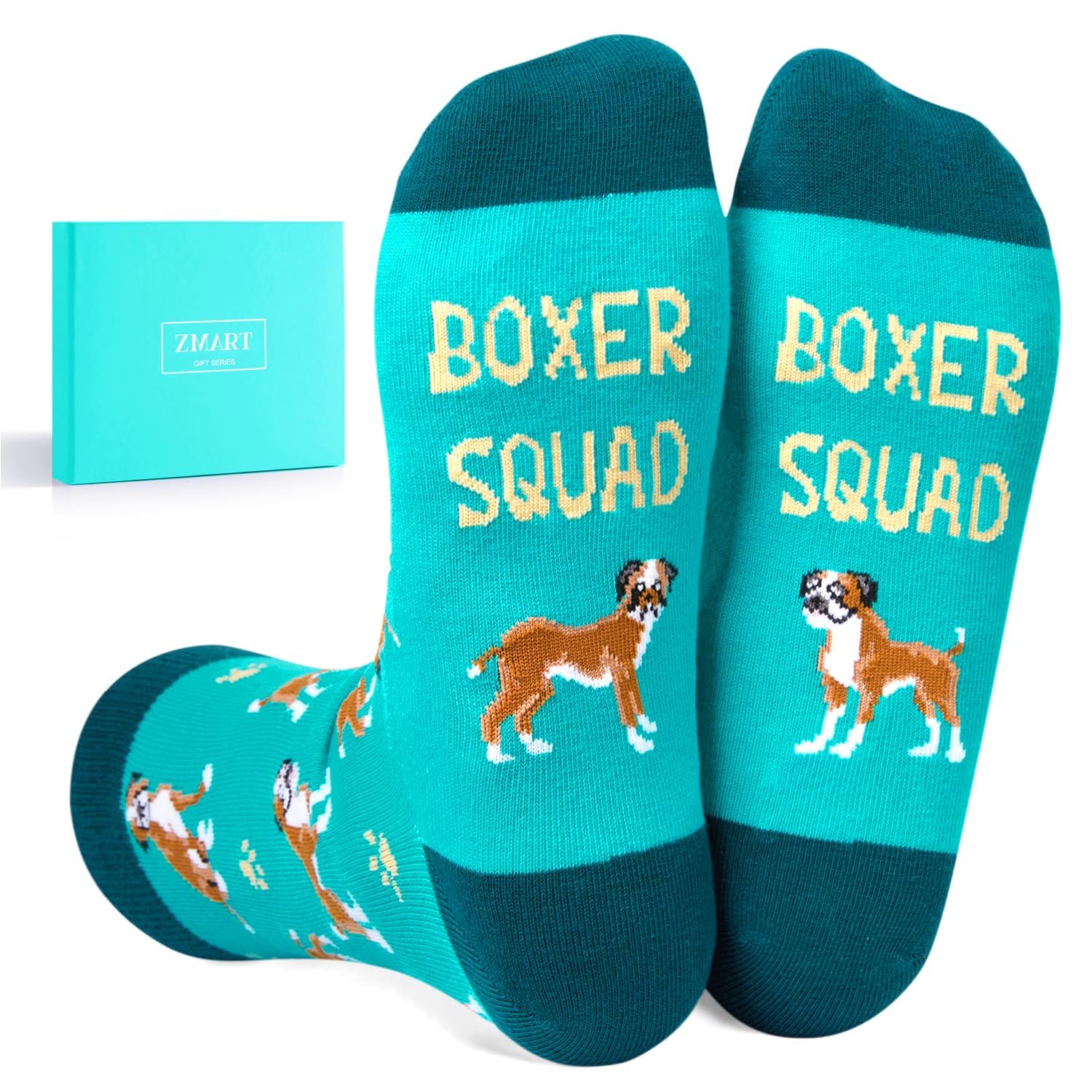 Zmart Funny Socks For Men Women - Donkey Gifts Dog Husky Gifts Boxer Husky Socks Donkey Socks