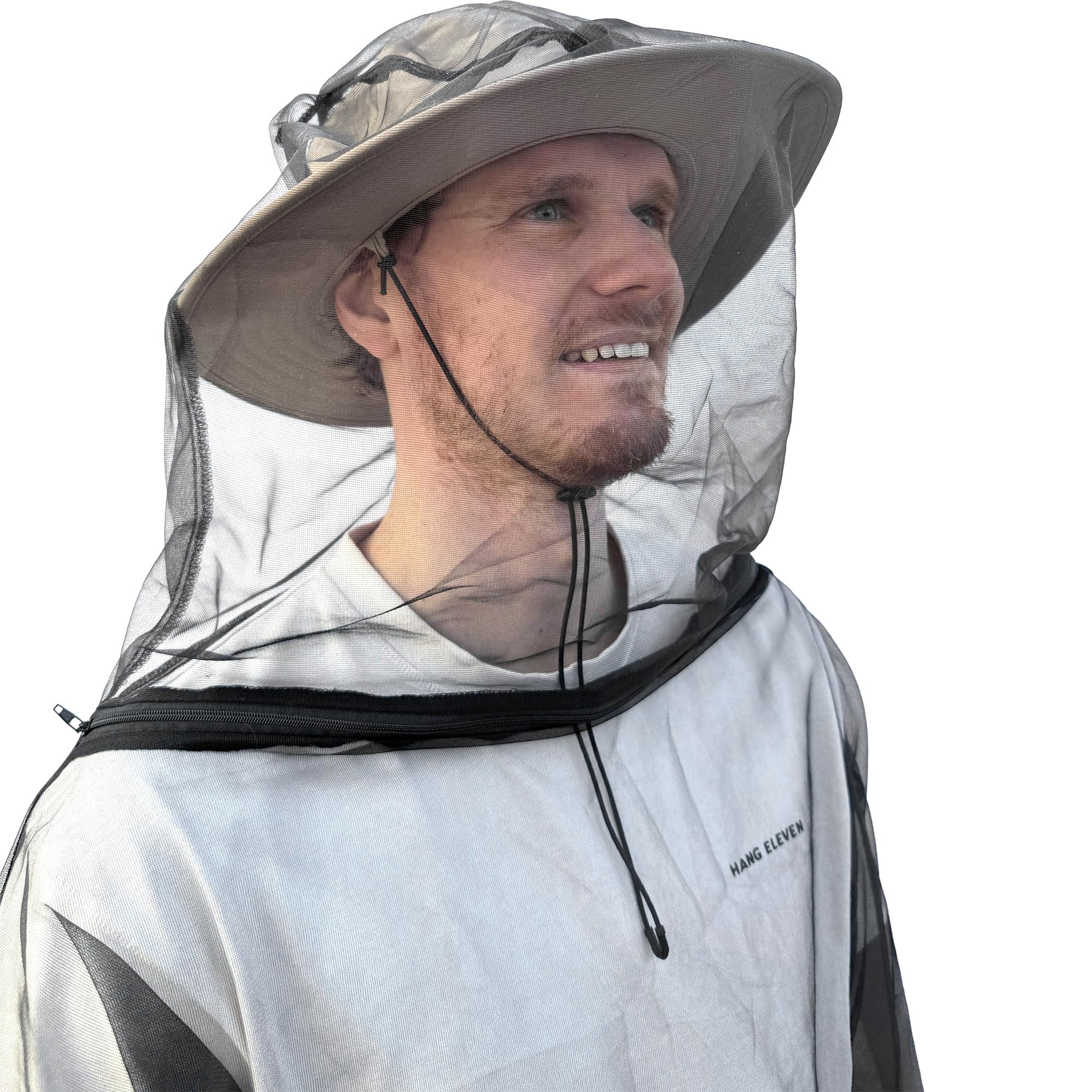Universal Backpackers Tuta Zanzariera Anti-Insetti Giacca & Pantaloni Rete Uomini Donne Abbigliamento Esterni