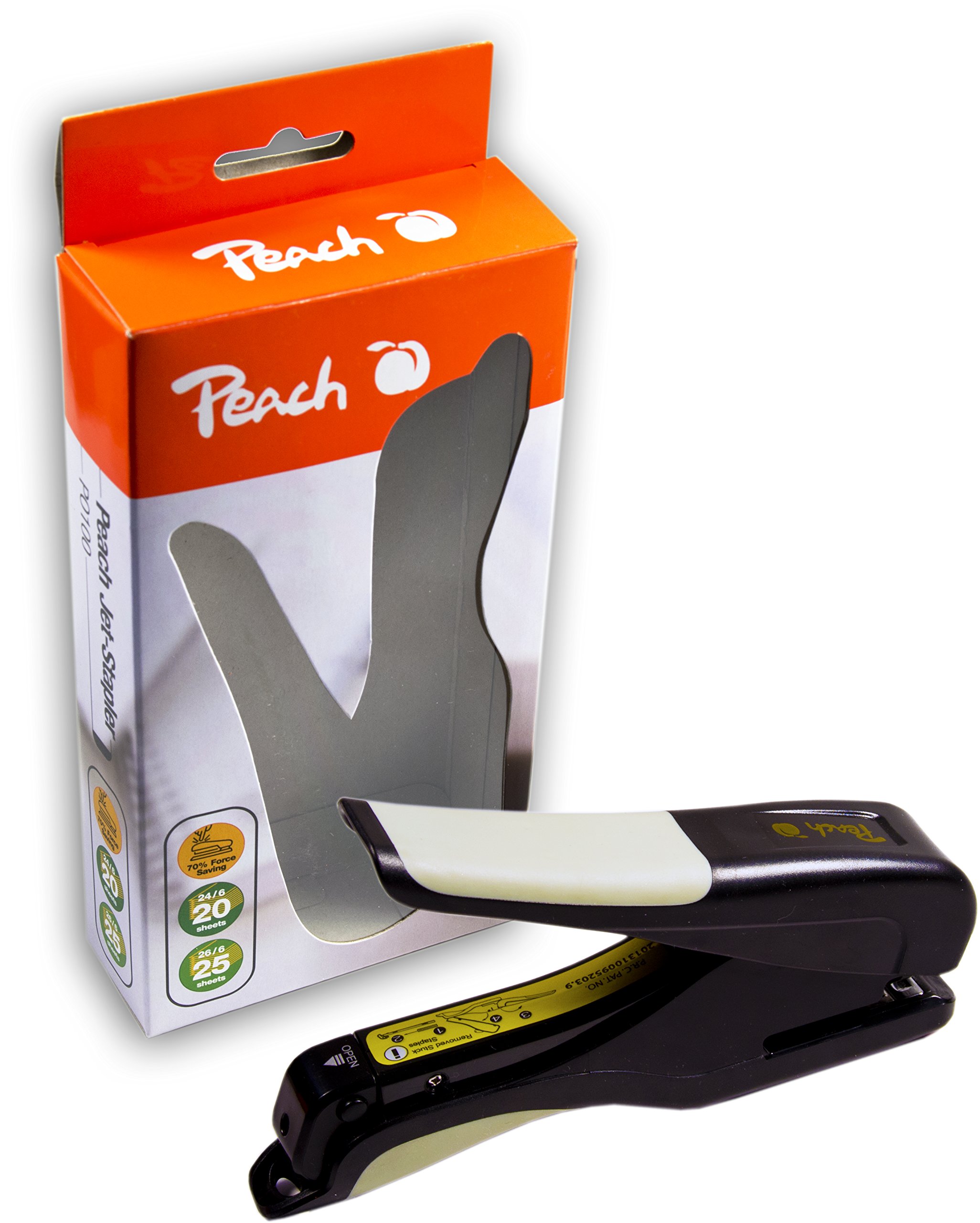 Grapadora Peach PO100 de bajo esfuerzo