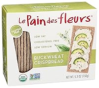 Vista 7 de Le Pain des Fleurs Pan crujiente, trigo sarraceno, 5.3 onzas