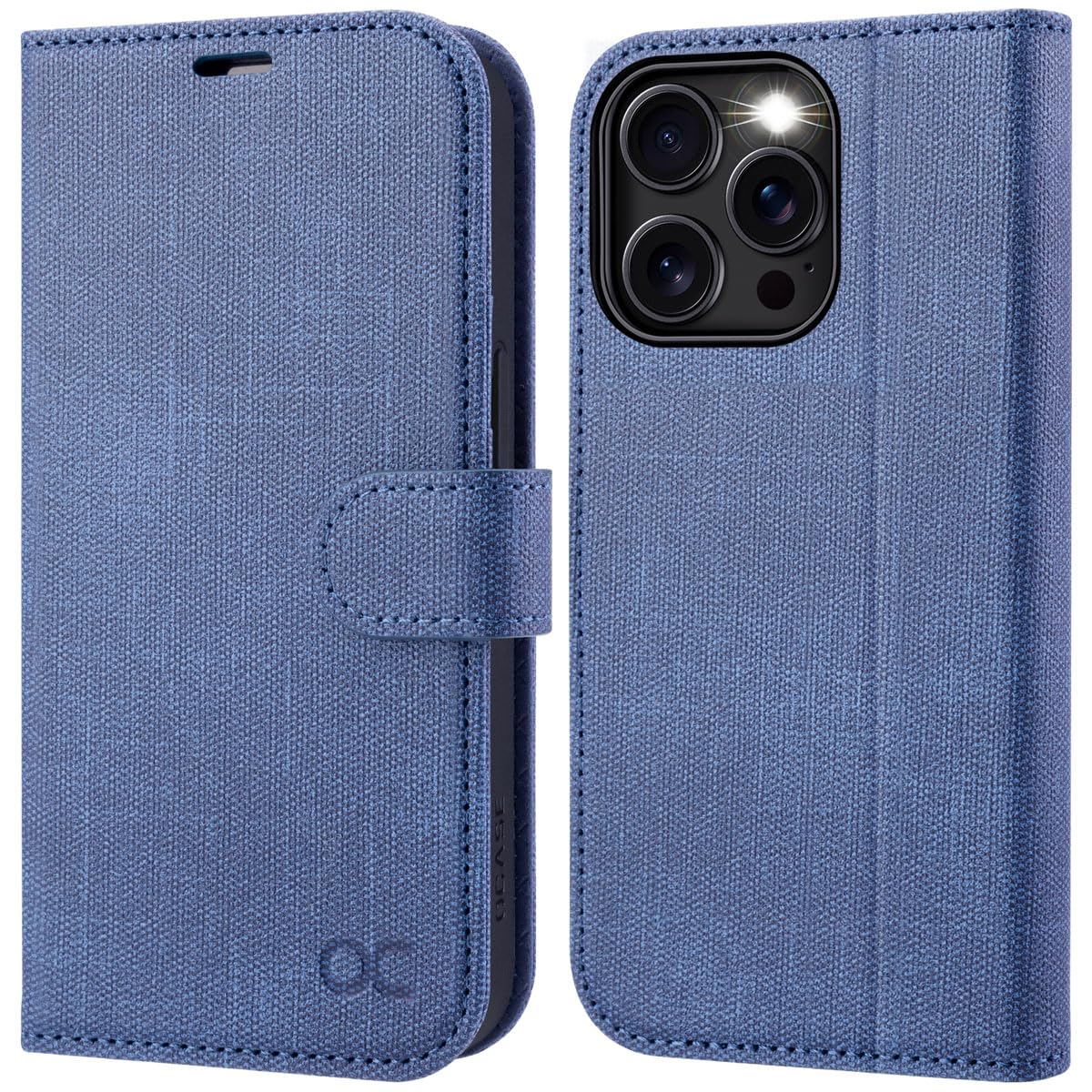 OCASE for iPhone 16 Pro Max Case, PU Leather Wallet, Magnetic Flip Folio Cover with RFID Blocking, Card Holders
