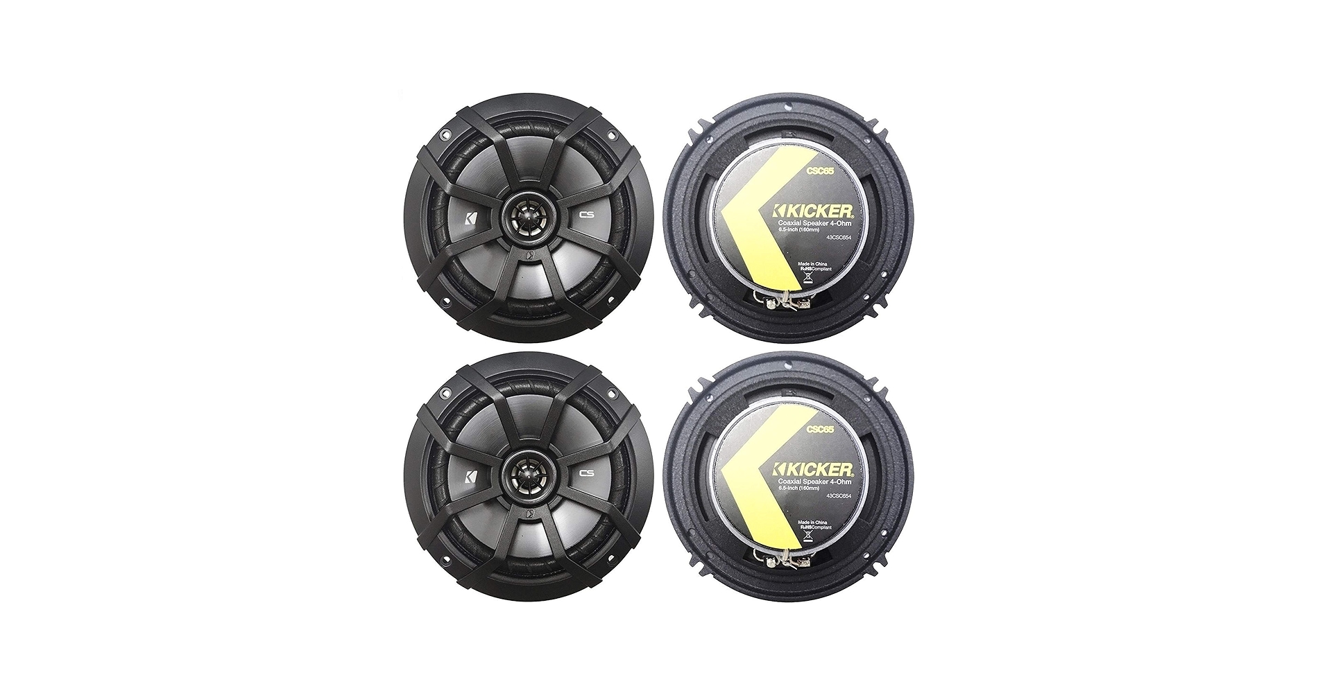 KICKER CSシリーズ 6.5インチスピーカー 200W KICKER CS Series 6 1/2