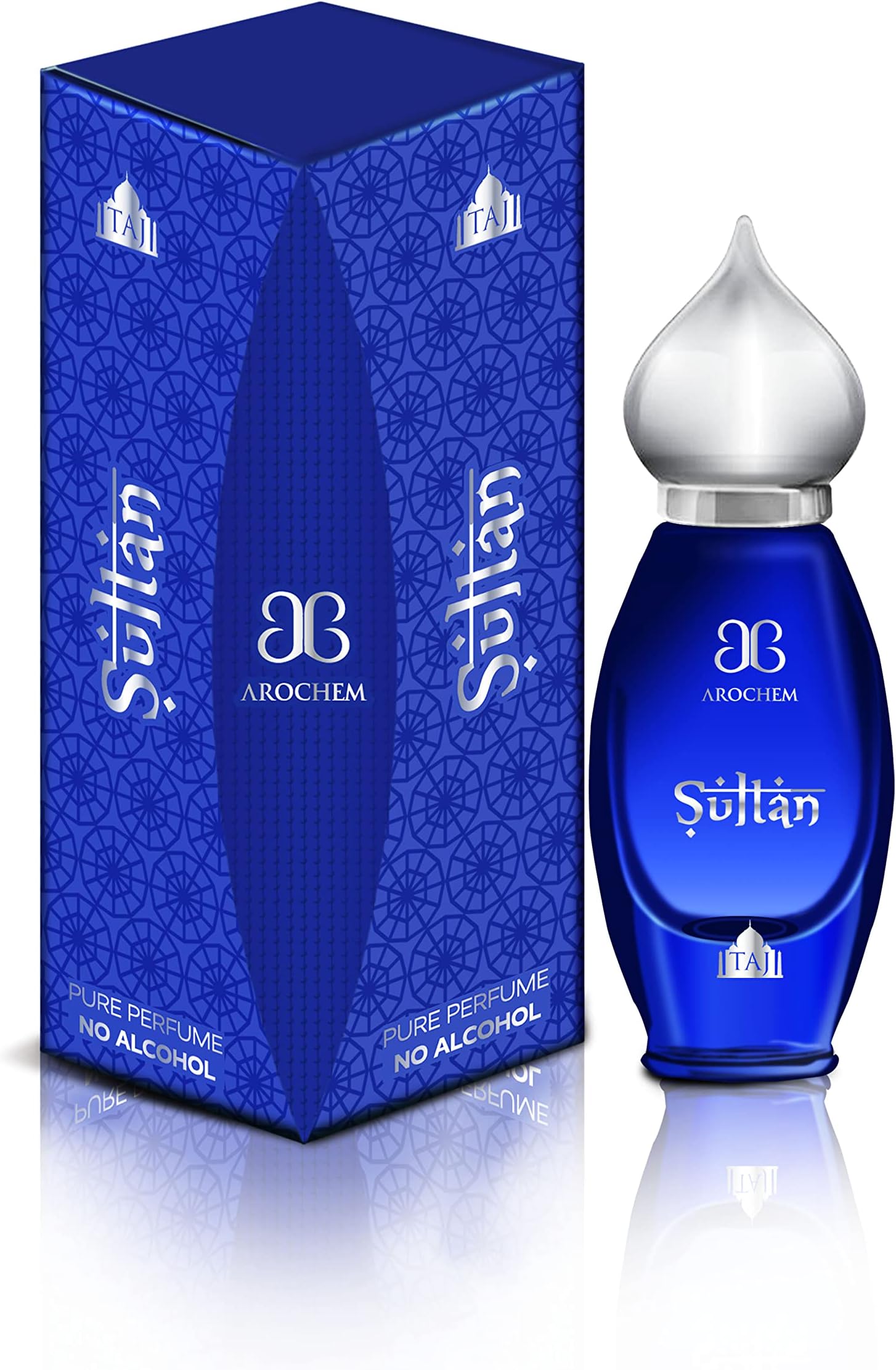 AROCHEM Taj Edition Sultan 9 ML Pure Perfume, No Alcohol, Unisex Perfume Roll On