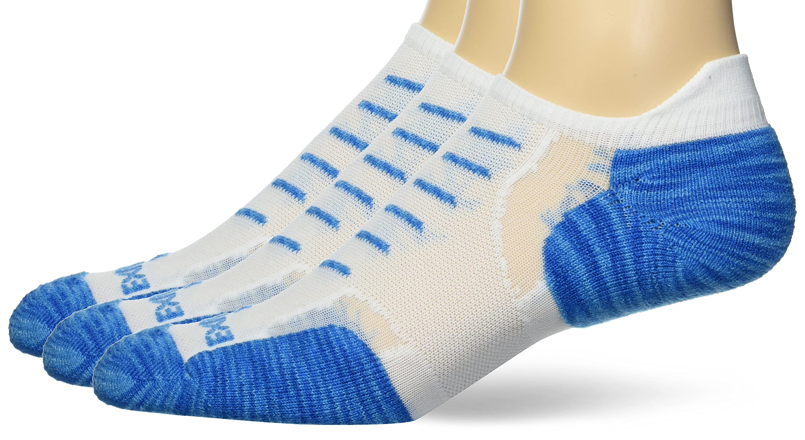 ThorlosXctu Thin Cushion Running No Show Socks