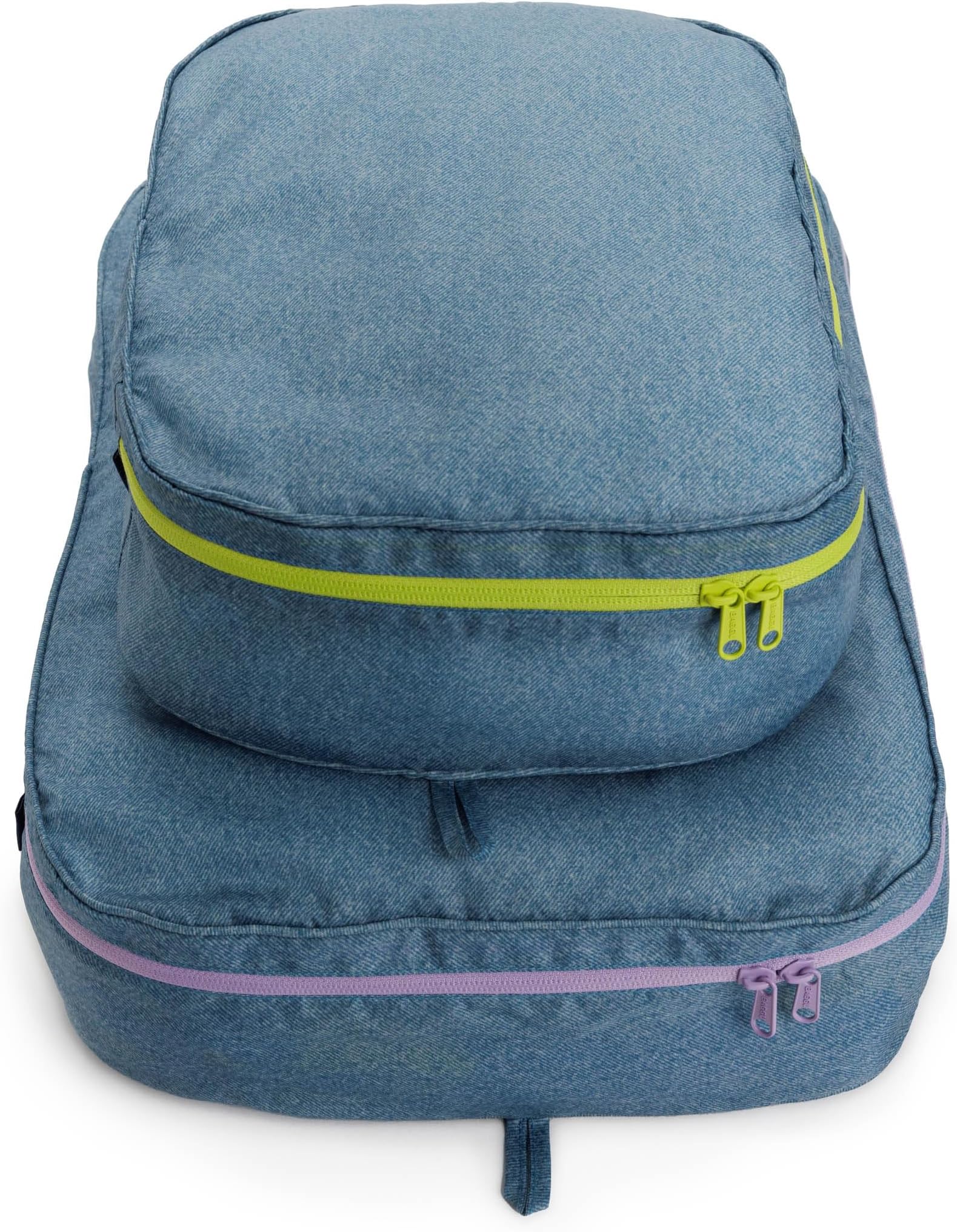 BAGGU Large Packing Cube Set - Digital Denim