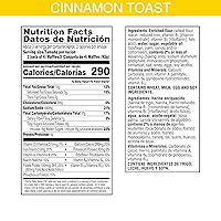 Vista 2 de Eggo Minis - Bocaditos de gofres congelados, desayuno congelado, comida para desayuno, tostada de canela, caja de 10.75 onzas (10 waffles)