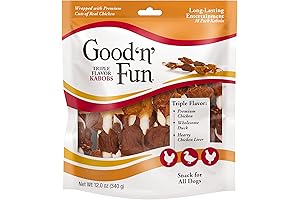 Good'n'Fun Triple Flavored Rawhide Kabobs: Delicious Doggy Treats