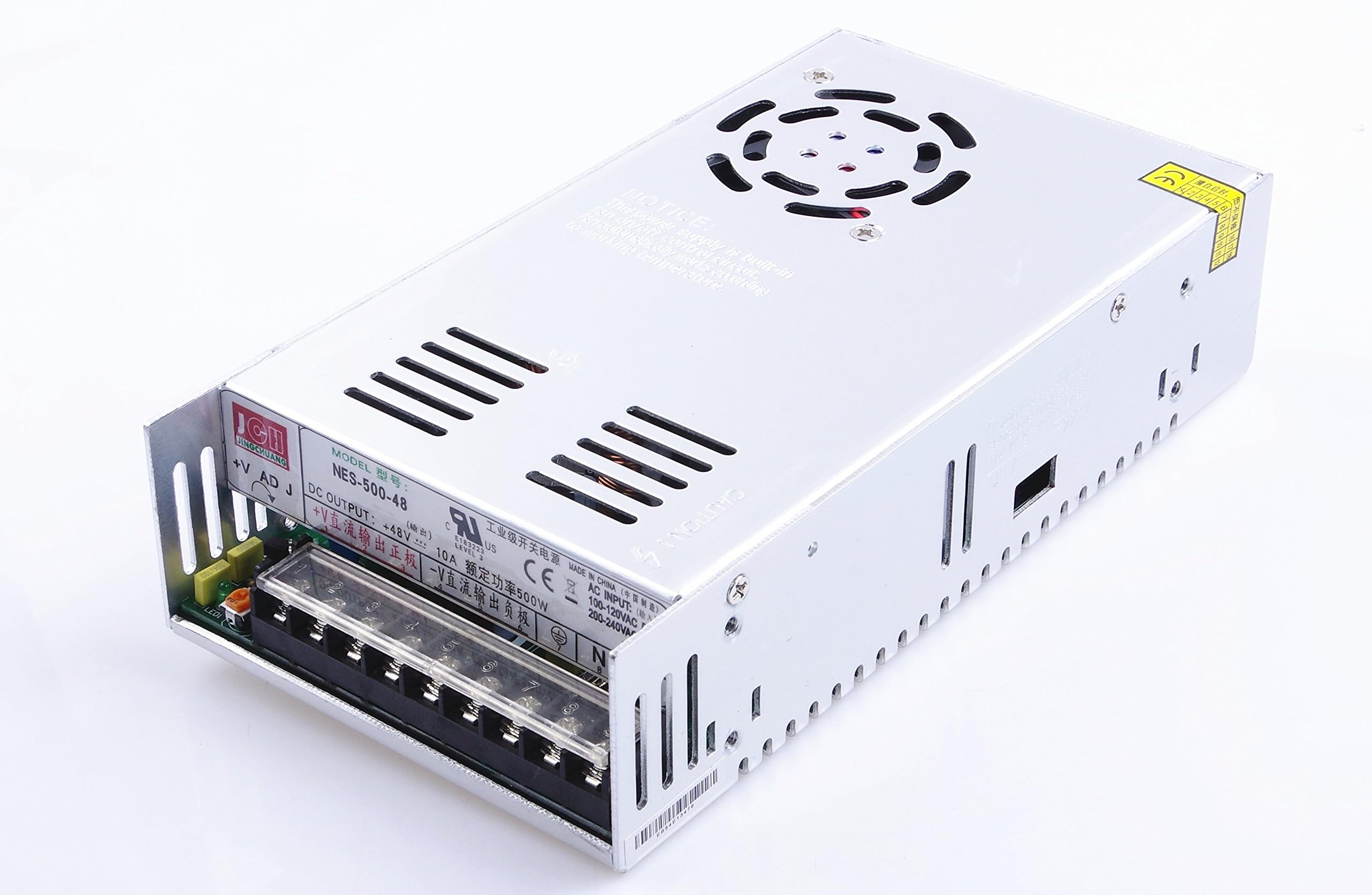 48V 500W 10A Power Supply Transformer for LED Strips Lighting LED billboards LED display, AC 100V - 220V to DC 48V