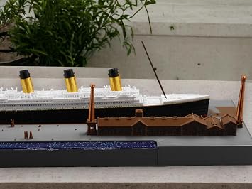 Titanic Dry Dock/Thompson Graving Dock Replica Harland & Wolff Shipyard Belfast Ireland 15 Inches in Length