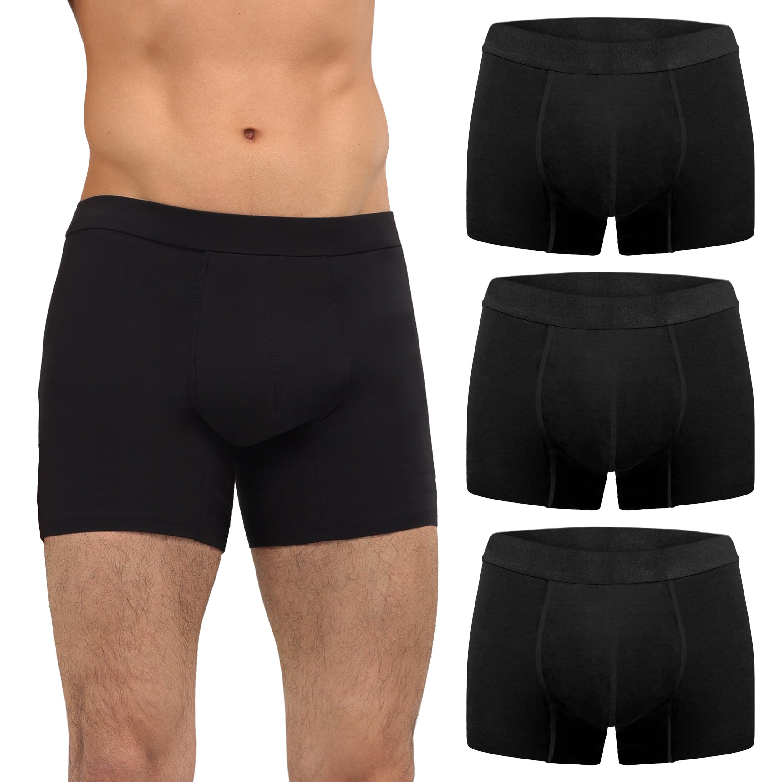 Amazon.com: IRISMORII Incontinence Underwear for Men Washable Urinary ...