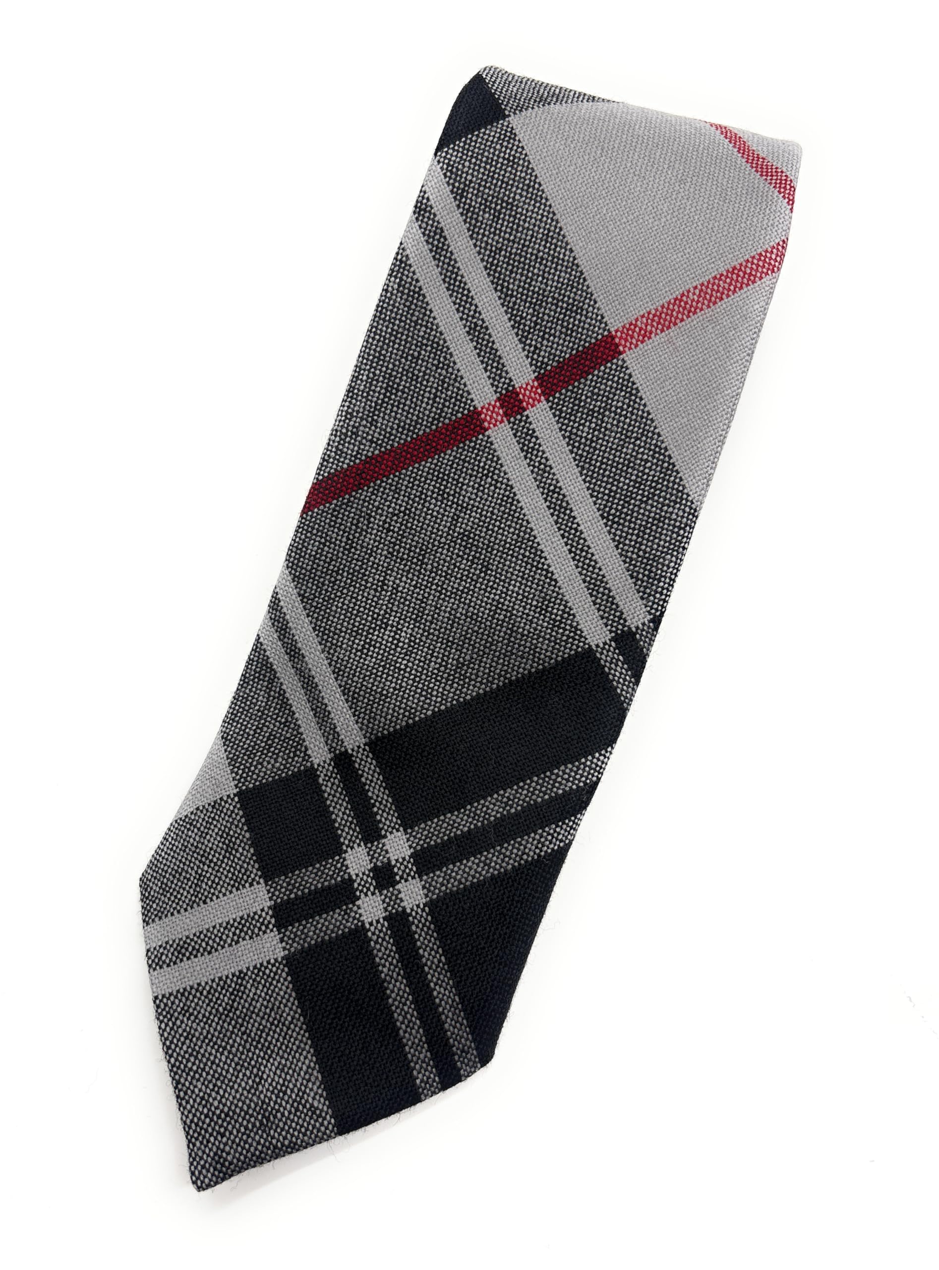 Pure Wool Scottish Tartan Necktie Available in Various Tartans - Made in Scotland (Moffat)