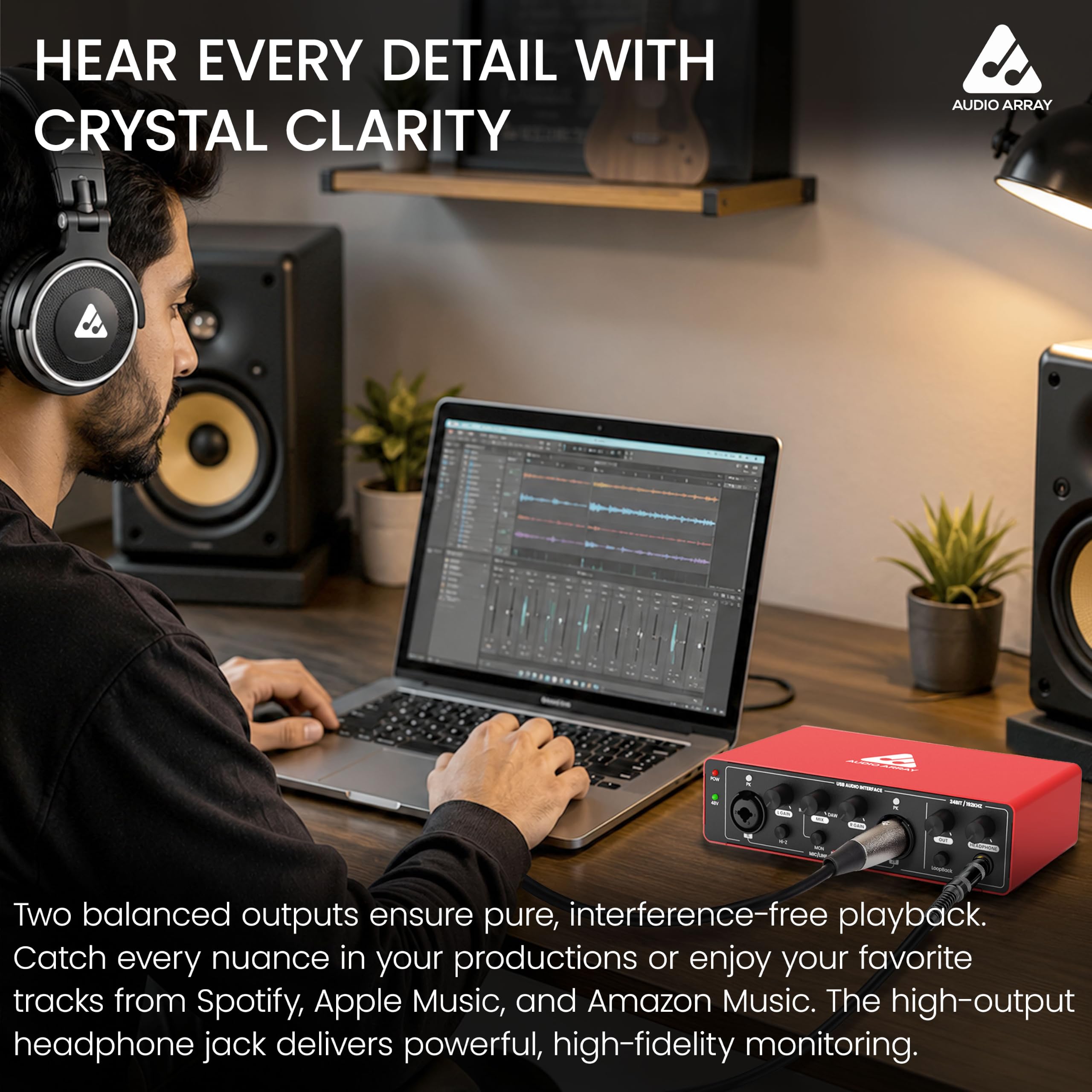 Audio Array AI-04 HD: Pro Audio Interface - 3yr Warranty -7 Audio Array AI-04 HD: Pro Audio Interface - 3yr Warranty -7