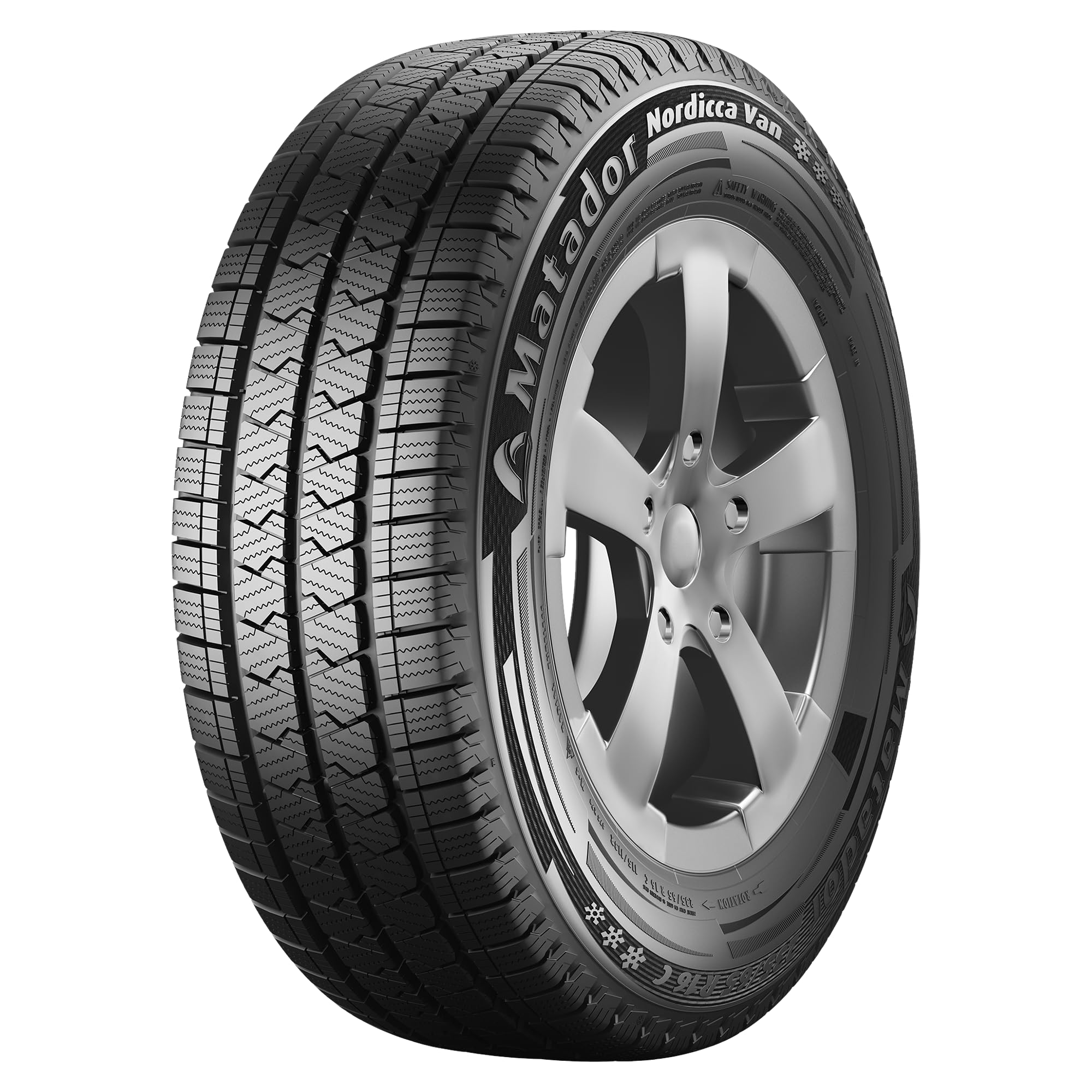 Matador Nordicca Van – 215/75R16C 116/114N – E/C/72Db – Pneumatici Invernali - 4