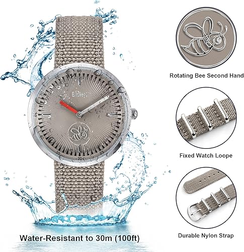 Miniatura 4 de Reloj unisex fácil de leer, reloj de cara grande