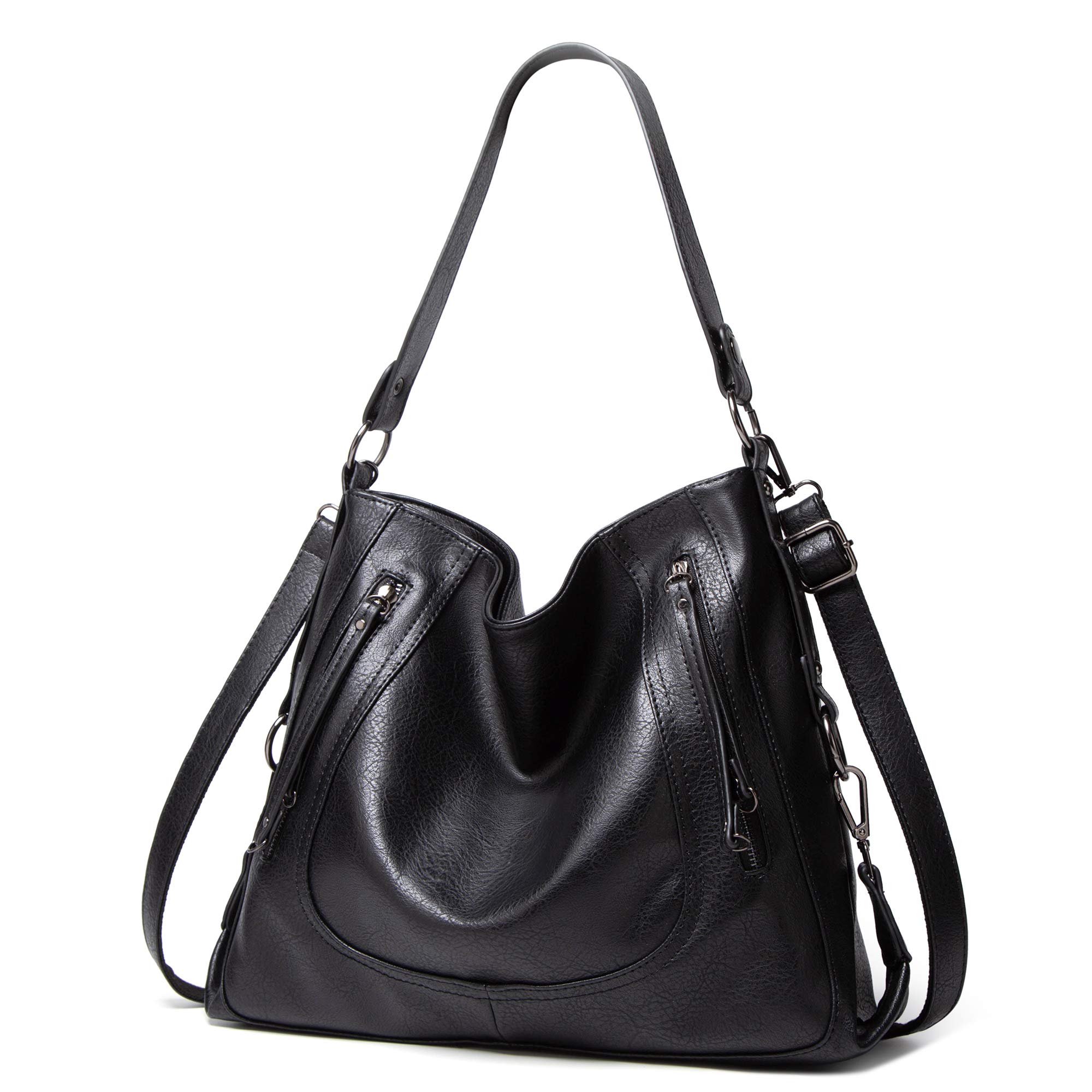 Bolsas de hombro para las mujeres Tote bolsos bolsos de mano suave vegano de cuero hobo bolsas de diseño clásico bolsas de trabajo cubo mujer bolso bolso bolso