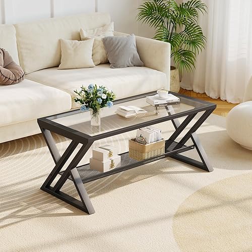 Miniatura 69 de Mesa de Centro para Sala de Estar Mesa Central Blanca, Mesa de Té Rectangular Simple y Moderna de Mármol Sintético con Marco de Metal Dorado Mármol