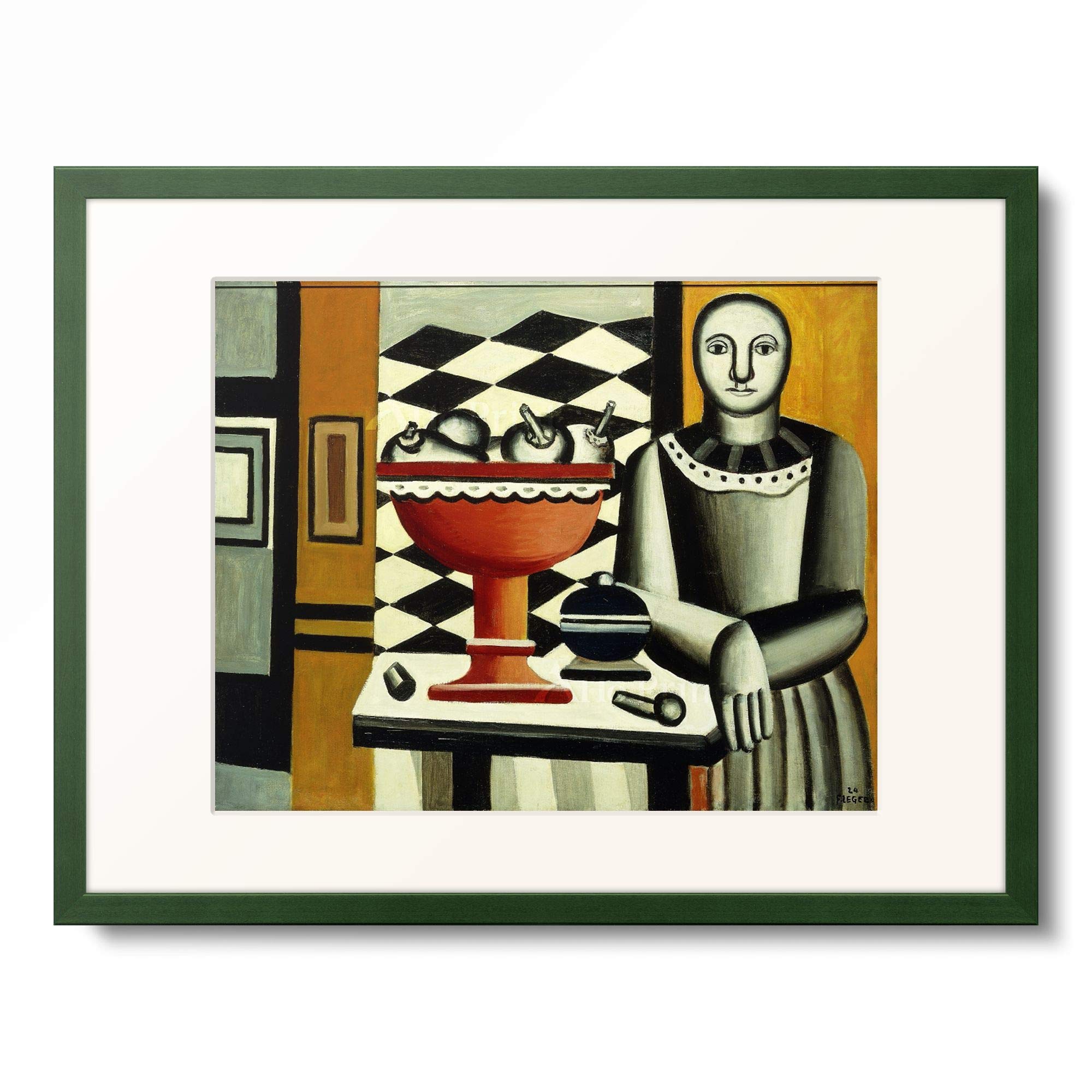 Amazon.co.jp: フェルナン・レジェ Fernand Léger 「Frau und