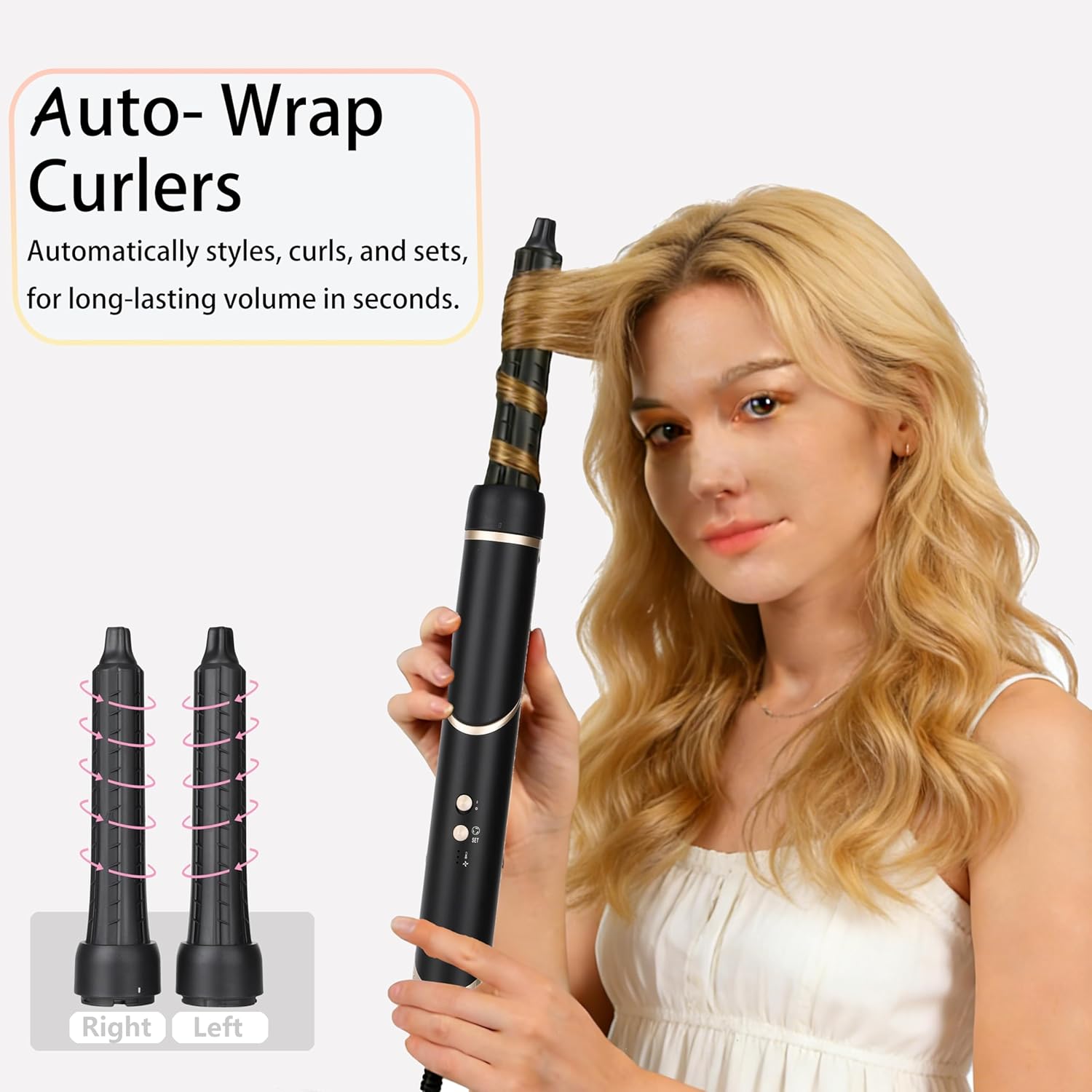 6 in 1 Hot Air Brush & Hair Dryer – High-Efficiency Styler with Frizz-Control Feature, Quick-Dry Function & Heat-Safe Design for Damage-Free Hair Styling