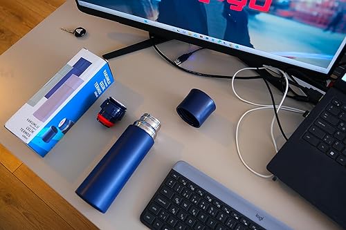 Miniatura 5 de Stainless Steel Thermos with Vacuum-14Oz - Modern Design- Easy To Use