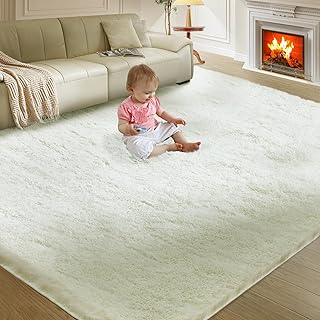 Ultra Soft Rug for Living Room, 8X10 Fluffy Shag Area Rug for Bedroom, M...