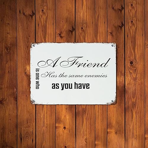 Vista 60 de LUIJORGY Letrero de metal con cita de amor con frase en inglés "Saying You Have to Dream Before Your Dreams Can Come True Wood Grain Inspiration