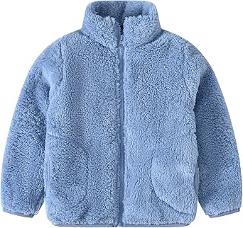Generisch Chaqueta vaquera para niños y niñas, chaleco de forro polar difuso sin mangas abrigo abrigos bolsillos chaquetas tamaño, gris, 18-24 Meses Generisch Chaqueta vaquera para niños y niñas, chaleco de forro polar difuso sin mangas abrigo abrigos bolsillos chaquetas tamaño, gris, 18-24 Meses