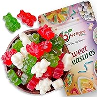 Vista 41 de NY Spice Shop Pineapple Bears - Gomitas de osos a granel – Gomitas de 8 onzas de caramelos – Gomitas de frutas – Caramelo masticable – Caramelos