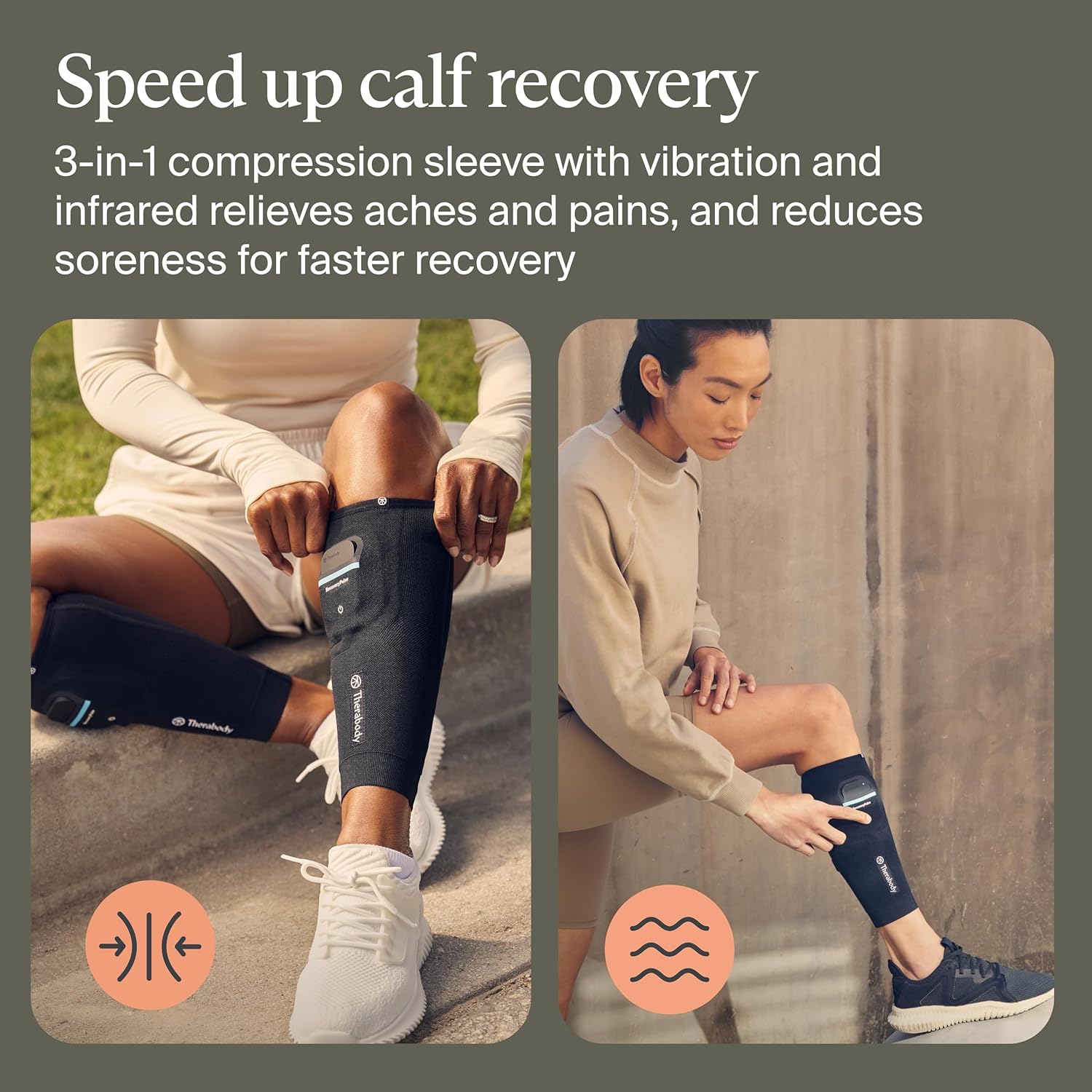 Therabody RecoveryPulse Calf Compression and Jordan Ubuy