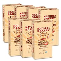Vista 11 de Nature's Bakery Barritas de avena desmenuzada, fresa, fruta real, veganas, sin OMG, barra de desayuno, 1 caja con 6 barras, 6