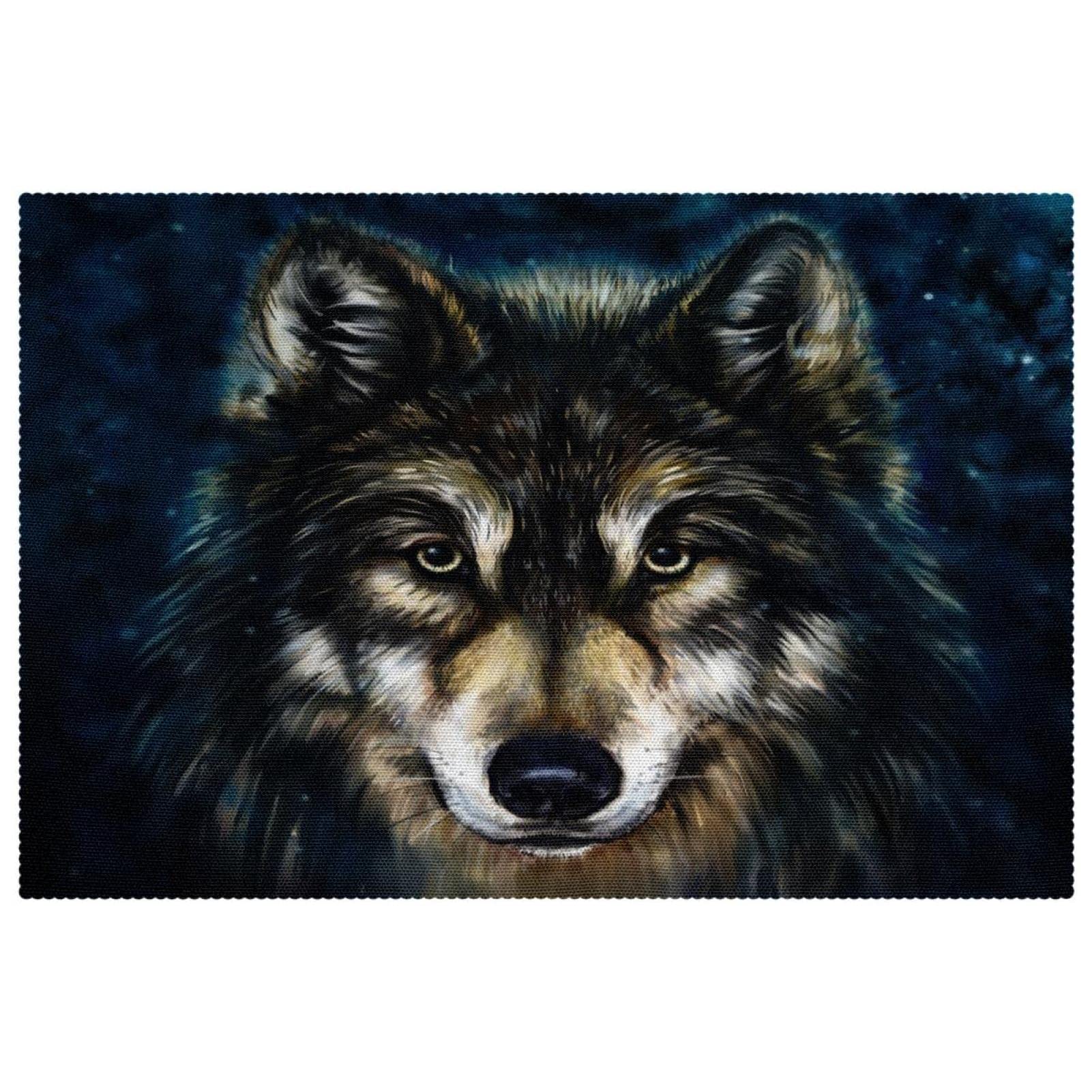 Set de table loup haut de gamme de 30,5 x 45,7 cm pour protéger vos meubles avec style