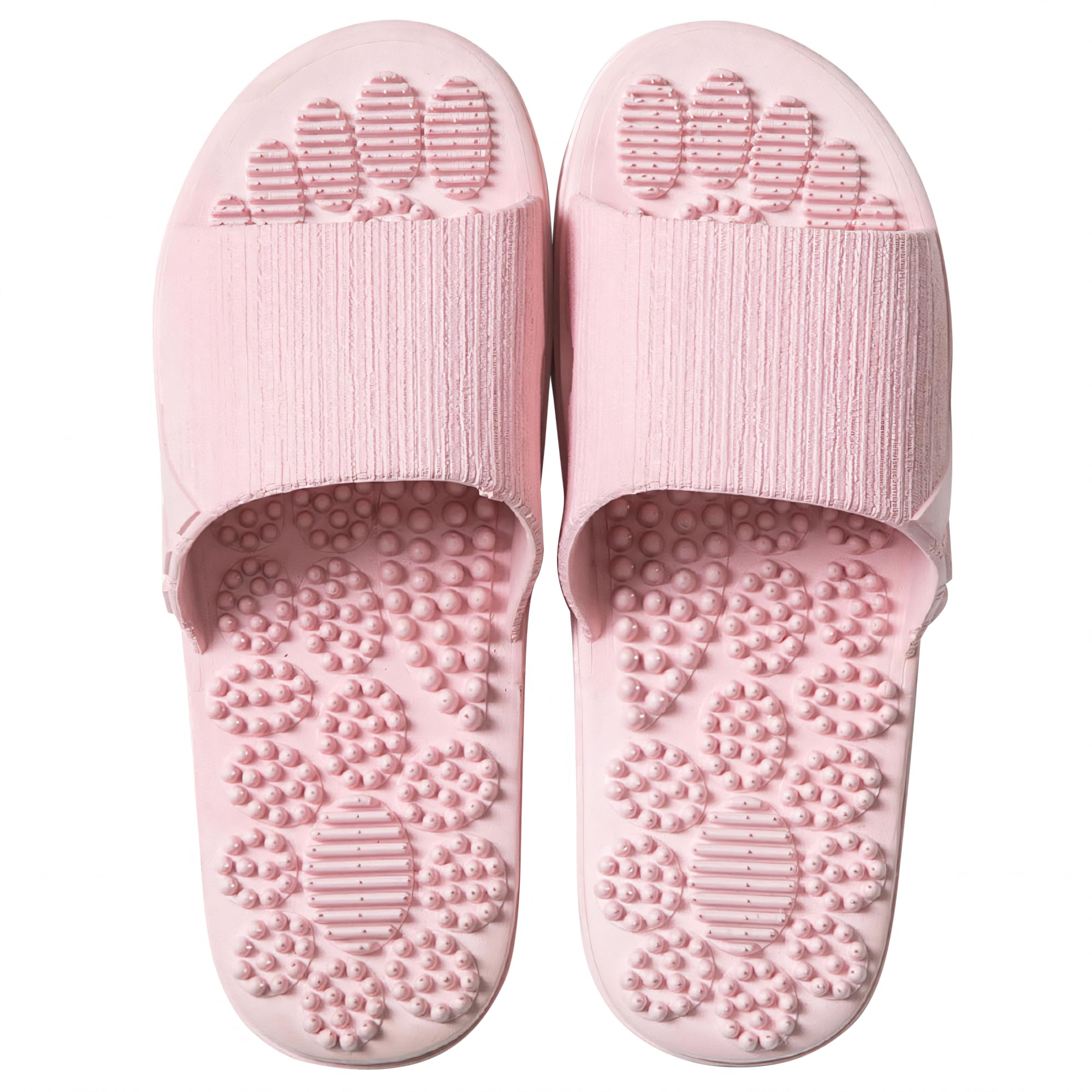 SvaTao Acupressure Massage Slippers Therapeutic Reflexology Sandals for Foot Acupoint Massage Shiatsu Arch Pain Relief Non-Slip Massage Shoes for Bath Shower