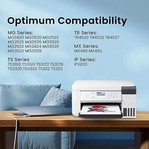 Miniatura 2 de Artillo 245XL - Cartucho de tinta negra de repuesto para Canon 245XL PG-245XL PG245XL Cartucho de tinta negra para impresora Pixma MX490 MX492